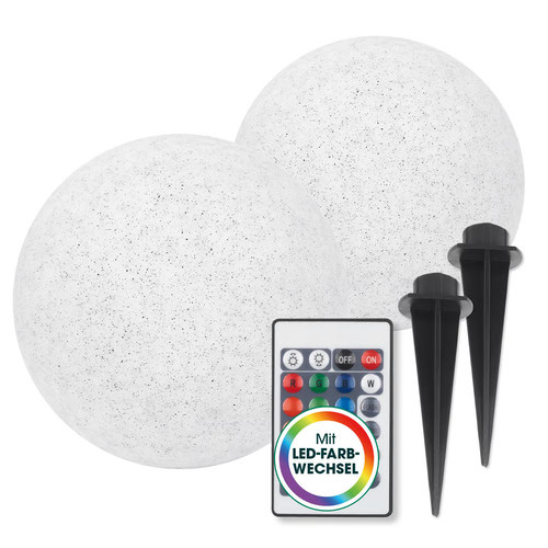 Easymaxx set lampade solari - set, 2