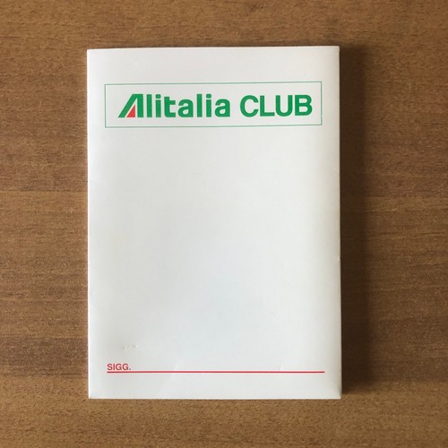 Folder vintage alitalia club - vintage,