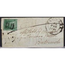 TOSCANA 1851-52 4 CRAZIE VERDE