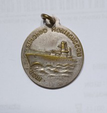 [NC] Marina Italiana: INCROCIATORE " R. MONTECUCCOLI " (Bronzo argentato / 25mm)