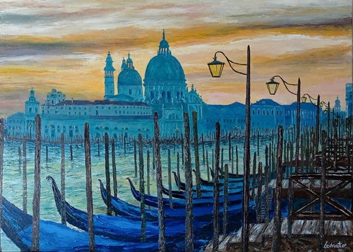 Quadro dipinto olio tela - dipinto, su