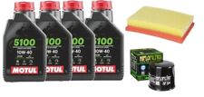 TAGLIANDO TRIUMPH THRUXTON 1200 2016-2019 OLIO MOTUL 5100 10W40 FILTRO OLIO ARIA
