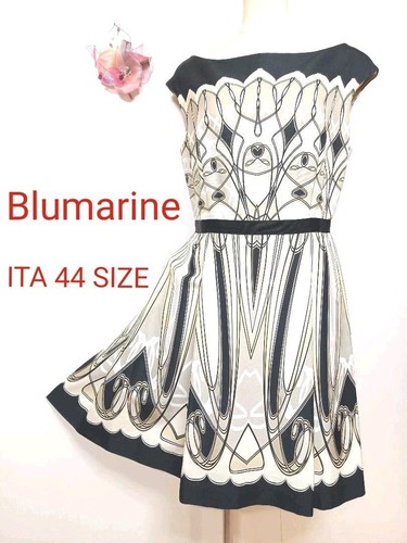 Blumarine crystal abito - crystal,