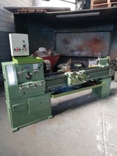 tornio parallelo usato Marca Alpin 200 .Altezza  punte 200