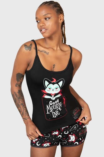 Top con spalline killstar - spalline,
