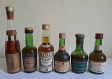 COGNAC 6 mignon Hennessy Courvoisier Bisquit  L'Echelle  BEA  Ethiopian Airlines