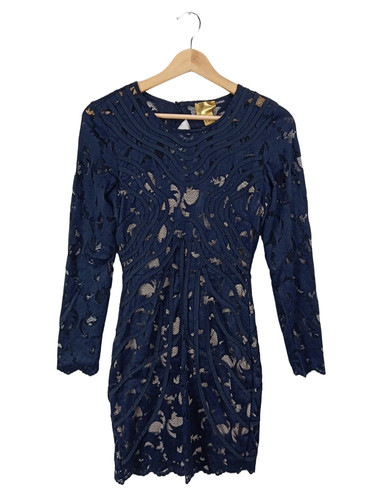 Abito pizzo donna blu - h&m,