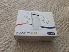 Modem portatile Wi-Fi 4G saponetta Tim MW40V funziona con tutti gli operatori.
