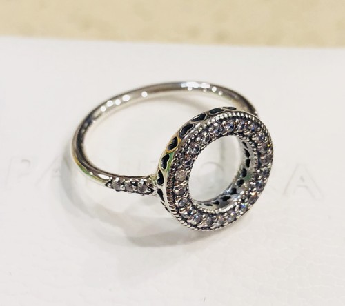 Anello pandora sparkling - anello, halo