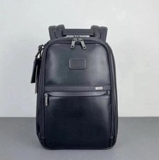 TUMI ALPHA Zaino Slim Nero Vera Pelle Nuovo Giappone