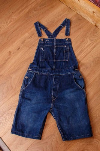 Salopette levis blu corta - levis,