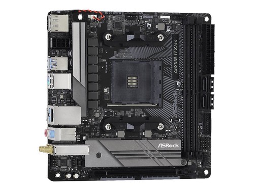 Asrock a520m itx mini - a520m-itx/ac,