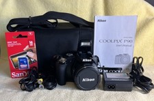 Nikon Coolpix P90 12,1 megapixel fotocamera digitale zoom 24x - LCD ribaltabile - SD 16 GB - pacchetto