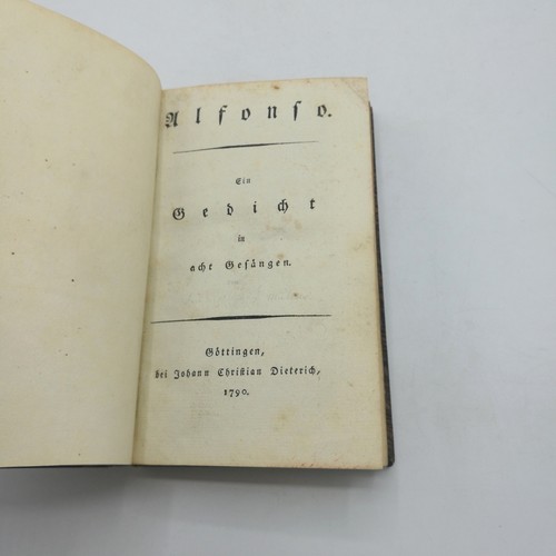 Alfonso una poesia otto - una, in