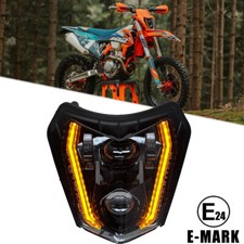 LED Fari anteriori DRL Basso/Alto Beam Per KTM GasGas Husqvarna 690 SMC R EXC F