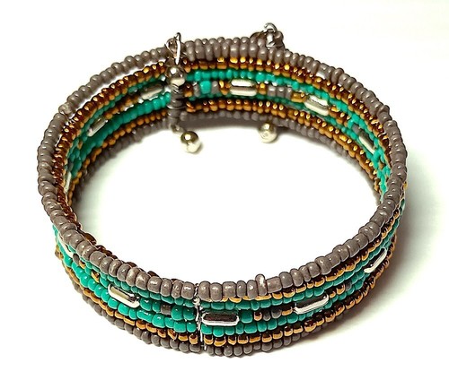 Bracciale colore blu - colore, blu-verde