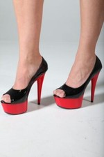 Ciabatta sexy plateau vernice