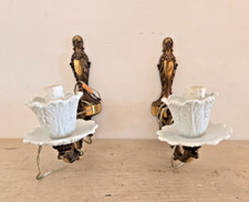 Vintage coppia lampadari - vintage,