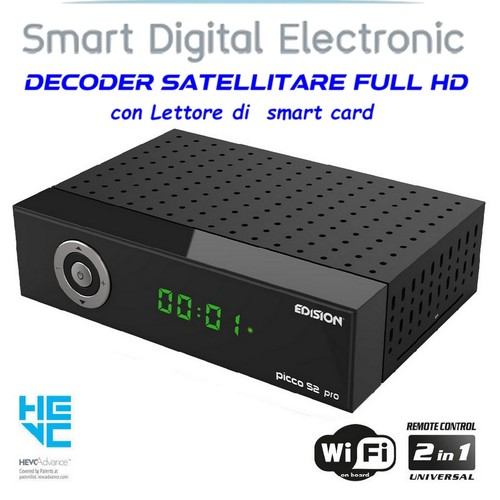 Decoder satellitare fullhd - decoder,