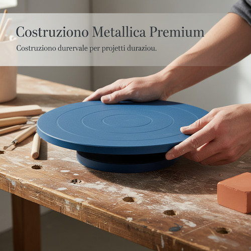 Tavola girevole manuale - girevole, in