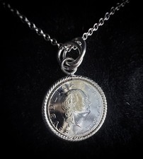 Ciondolo moneta BRONZO MILOR