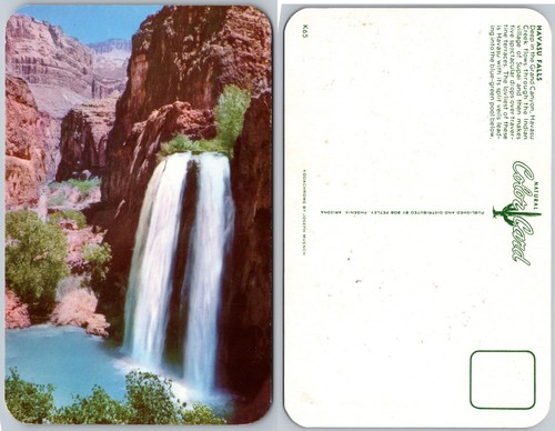 Cartolina havasu falls grand - cartolina,