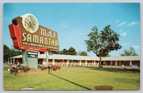 Cartolina epoca motel - cartolina, d'epoca