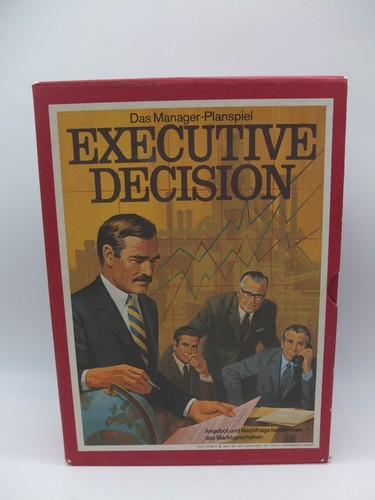 Executive decision gioco da - decision, 3m