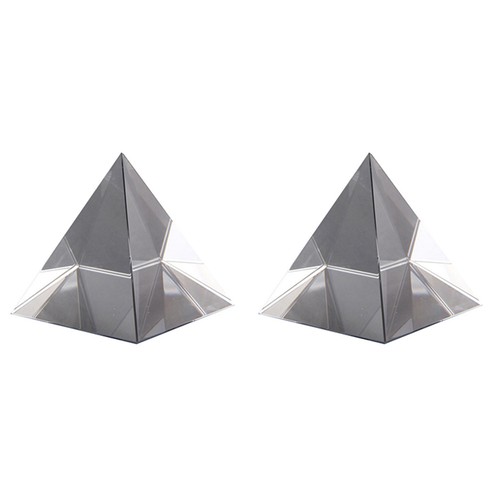 Piramide vetro ottico - di,