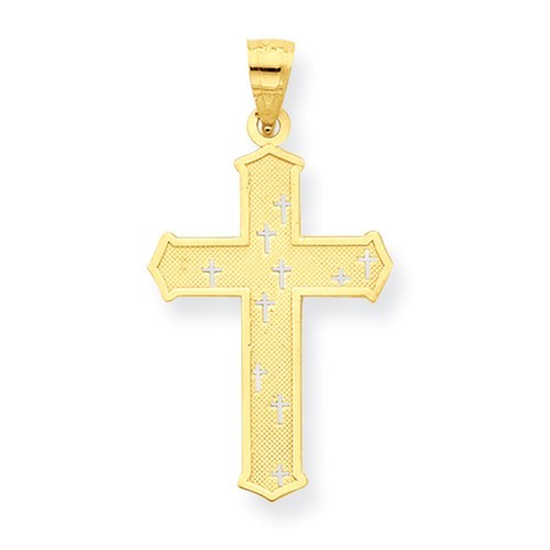 Ciondolo croce passione design - ciondolo,