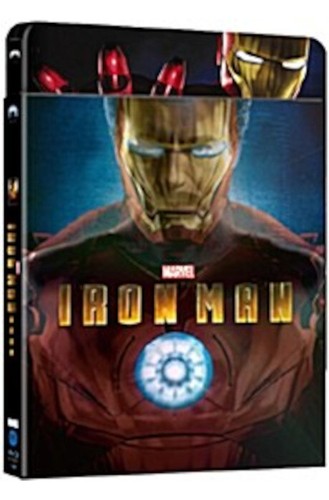 Iron man blu - man, steelbook
