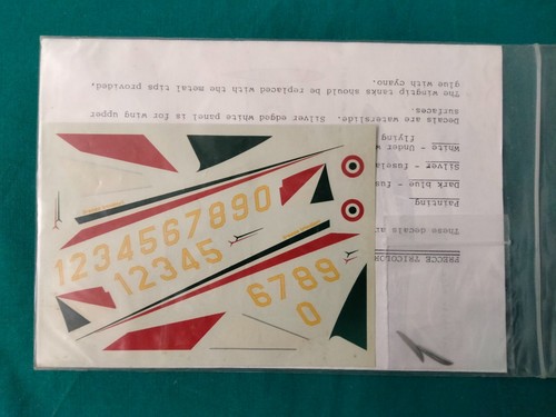 Foglio decals aeromacchi - foglio,