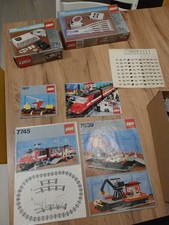 Lotto LEGO train treno 7745 7817 7839 7864 7859 Legoland treni vintage