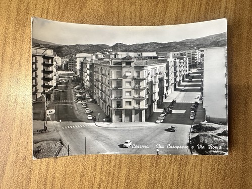Cartolina cosenza villa - cartolina,
