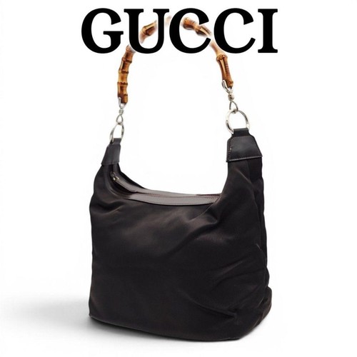 Borsa tracolla gucci bambù - borsa, a