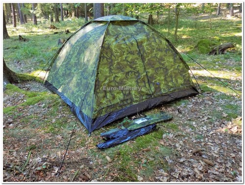 Tenda mimetica militare