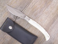 COLTELLO scuoio 27 CM SARDEGNA SARDO MANICO osso di tibia  ARBURESA ARBUS