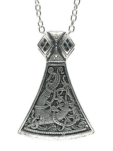 Collana con ascia vichinga
