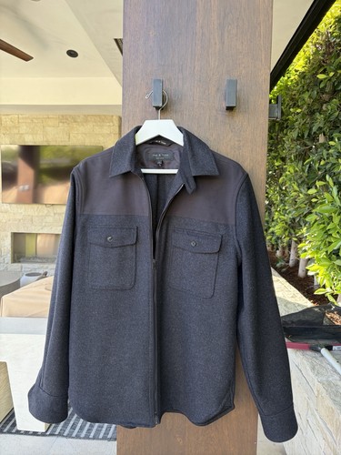 Giacca camicia straccio osso - giacca,