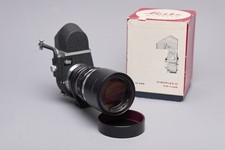 Leica Telyt 200mm f4.0 + Visoflex III mit Lupe 16498