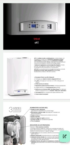 Caldaia condensazione unical - caldaia,