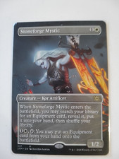 MTG - STONEFORGE MYSTIC - DOUBLE MASTERS - BORDERLESS - MAGIC THE GATHERING - NM