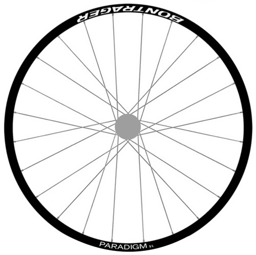 Adesivi ruote bontrager - adesivi,