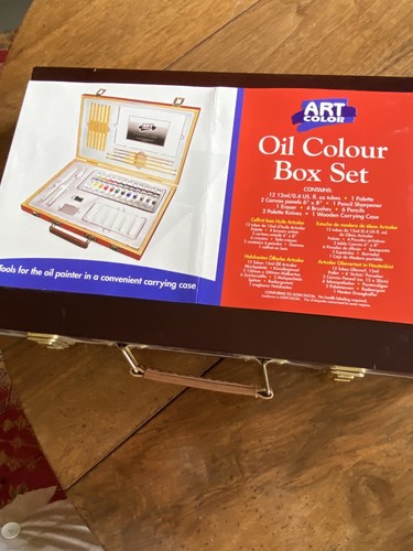 Art color oil - colour, box