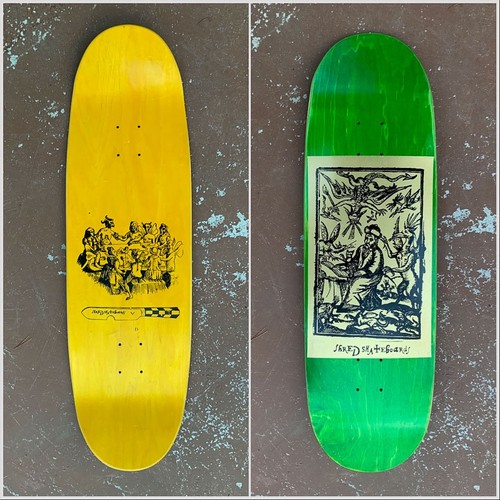 Mazzo skateboard forma - di, a