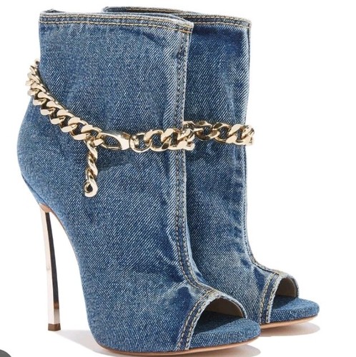 Casadei tronchetti tacco blade - casadei,