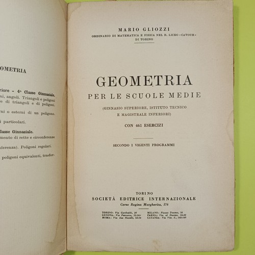 Geometria per scuole medie - geometria, le