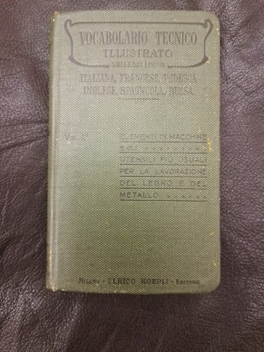 Vocabolario tecnico illustrato - vocabolario,