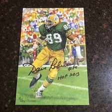 DAVE ROBINSON SIGNED GOAL LINE