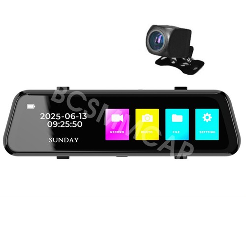 Specchio dash cam auto dvr - hd,